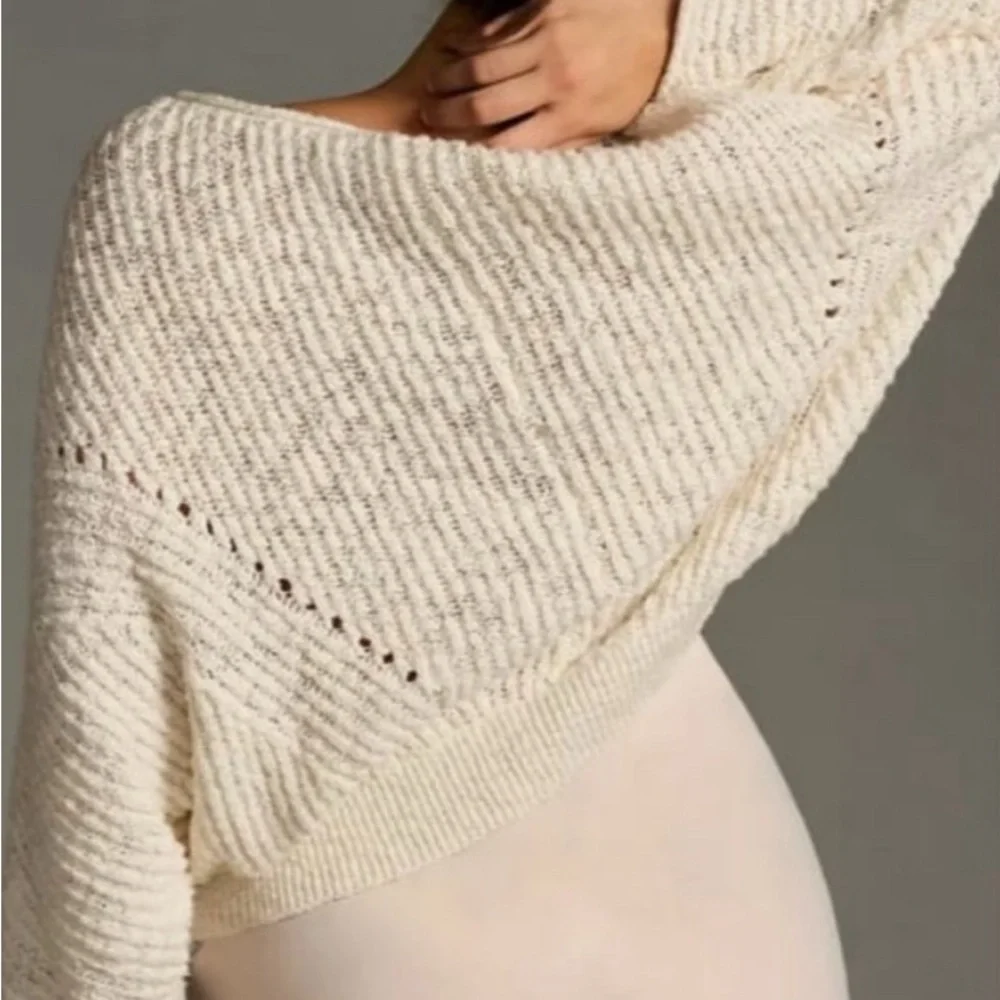 Anthropologie crewneck Batwing Sweater - Picture 4 of 10